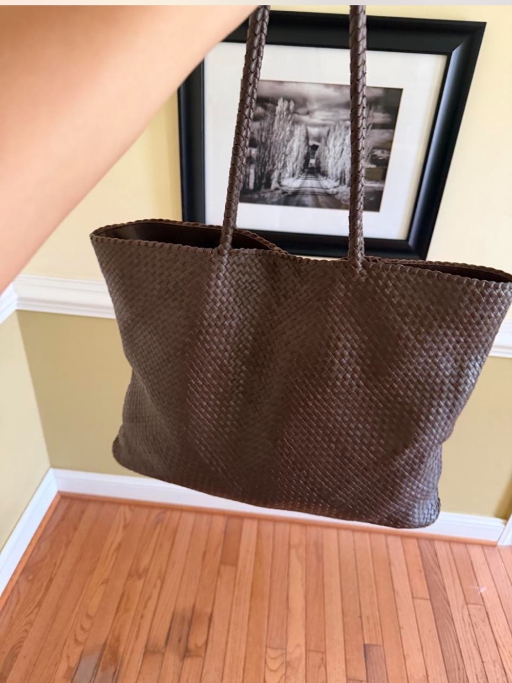 Quince Siena Handwoven Tote - Picture 8 of 9